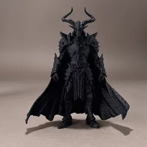 3D Printed Dark Warrior Miniature Model, Dark Theme Figurines, Collectible Figurine, Realistic Design, Decorative Home Decor Statue, Perfect for Christmas, Valentine's Day, New Year