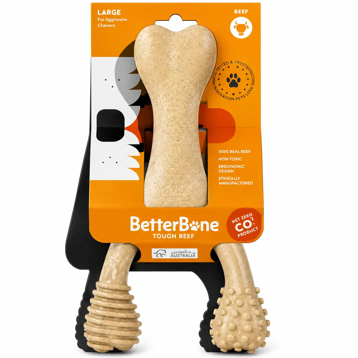 BETTER BONE Tough Chew Toy for Aggressive Chewers – All-Natural & Sustainable