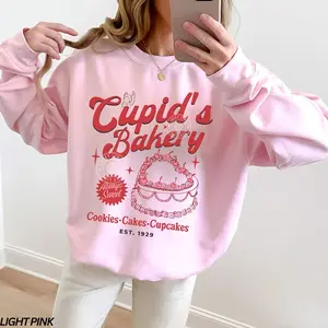 Retro Valentine Sweatshirt, Cherry Cake Sweatshirt, Valentines Day Shirt, Preppy Coquette Valentines Tshirt, Womens Valentine Gift