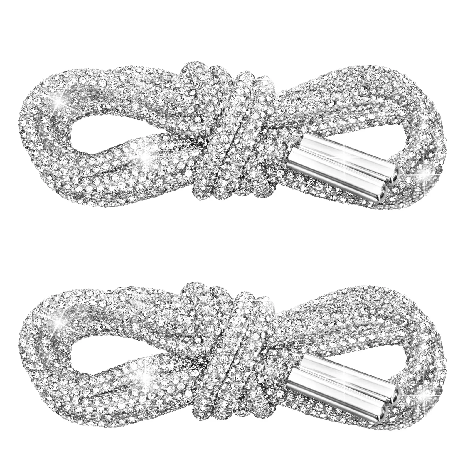 Rhinestone Shoe Laces, 100cm Crystal Rhinestone Laces for Sneakers, Decorative Crystal Laces for Sweatpants
