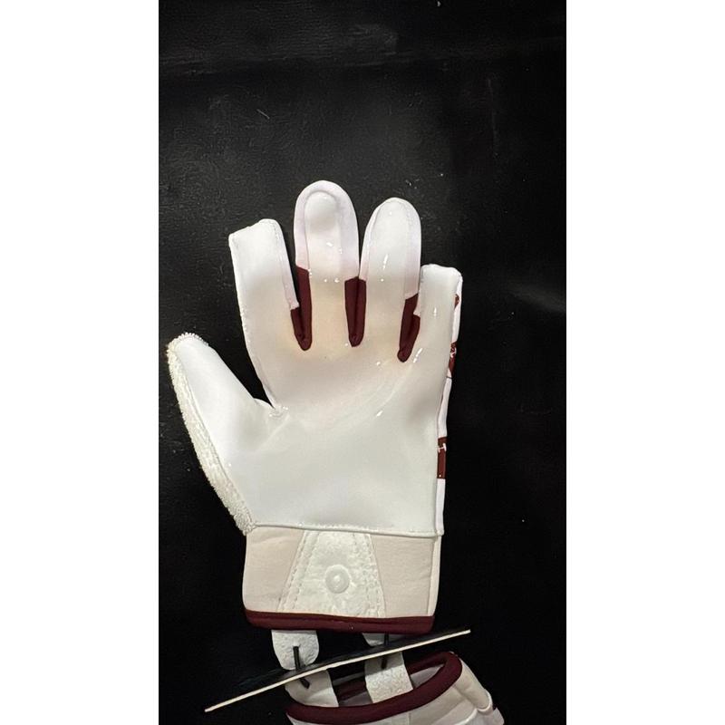 Kids Football Receiver Gloves – Sticky Grip Youth Sports Gloves for Boys & Girls, Comfortable Stretch Fit, Size L (6.5")