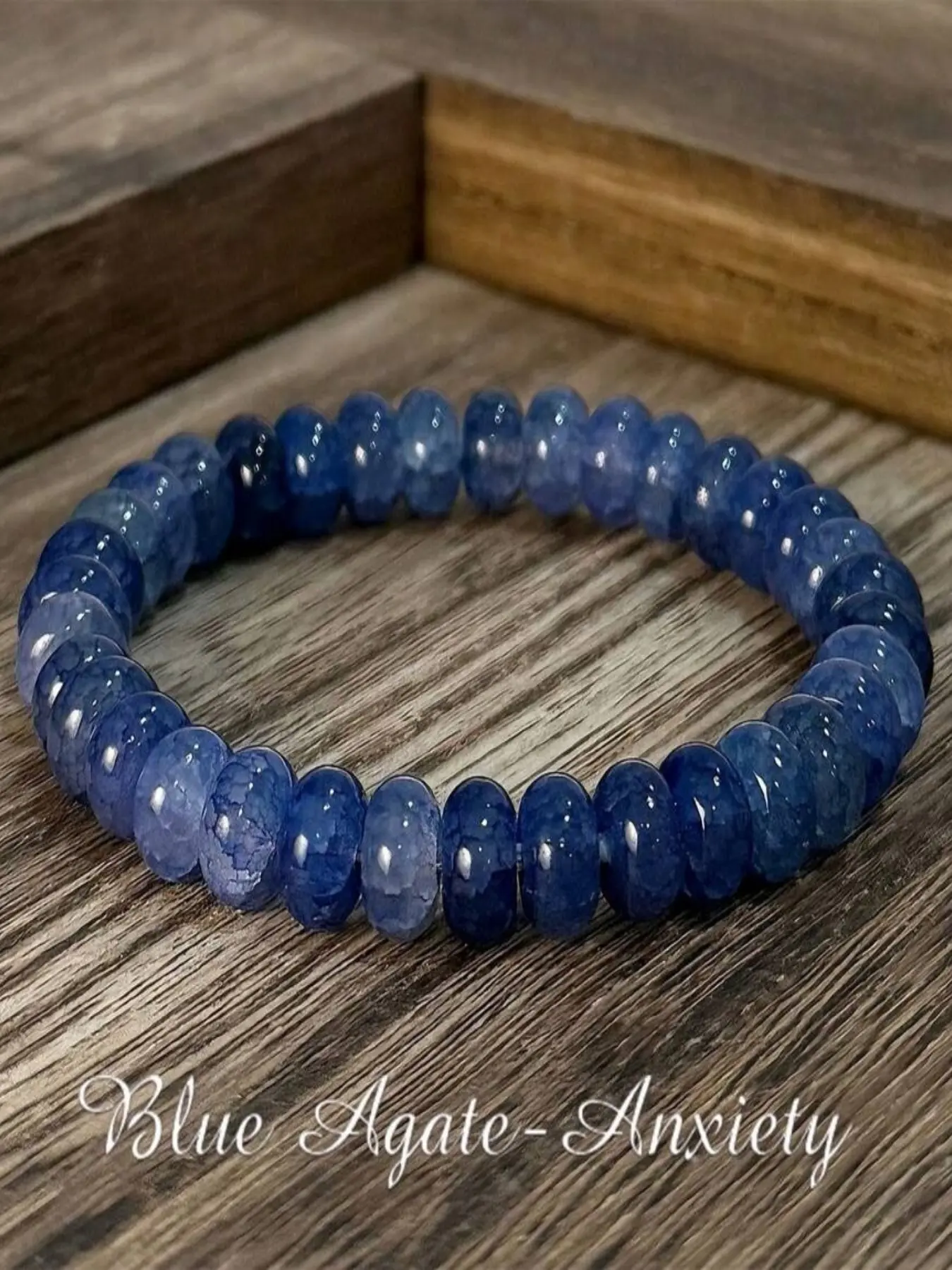 1pc/Blue Anxiety Relief Bracelet Unisex Bracelet Daily Wear First Choice Holiday Gift