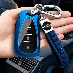 For Chevrolet Car Key Cover, Scratch-Resistant Durable Case, Car Key Protector, High-End Design, Elegant Appearance, Simple Style, Long-Lasting Material, Car Accessory