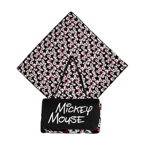 Oniva Repeat Pattern Mickey Mouse Outdoor Picnic Blanket Tote