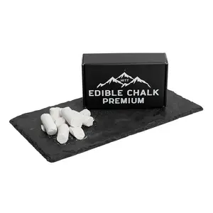 NEW !!! HITT Premium Belgorod Edible Chalk — Satisfying Crunchy Chalk Bars for Eating, PICA Cravings and ASMR Food Content Creators — Organic, No Additives, No Impurities PICA Alternative Snack — 7 oz / 200 g