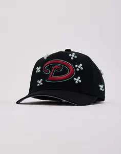 Mitchell & Ness MLB Arizona Diamondbacks Beaded Pro Pinch Snapback Hat