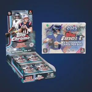 BK Break NFL0537 - (1) 2025 Topps Chrome Hobby Box (1) 2025 Topps Finest Breakers Delight