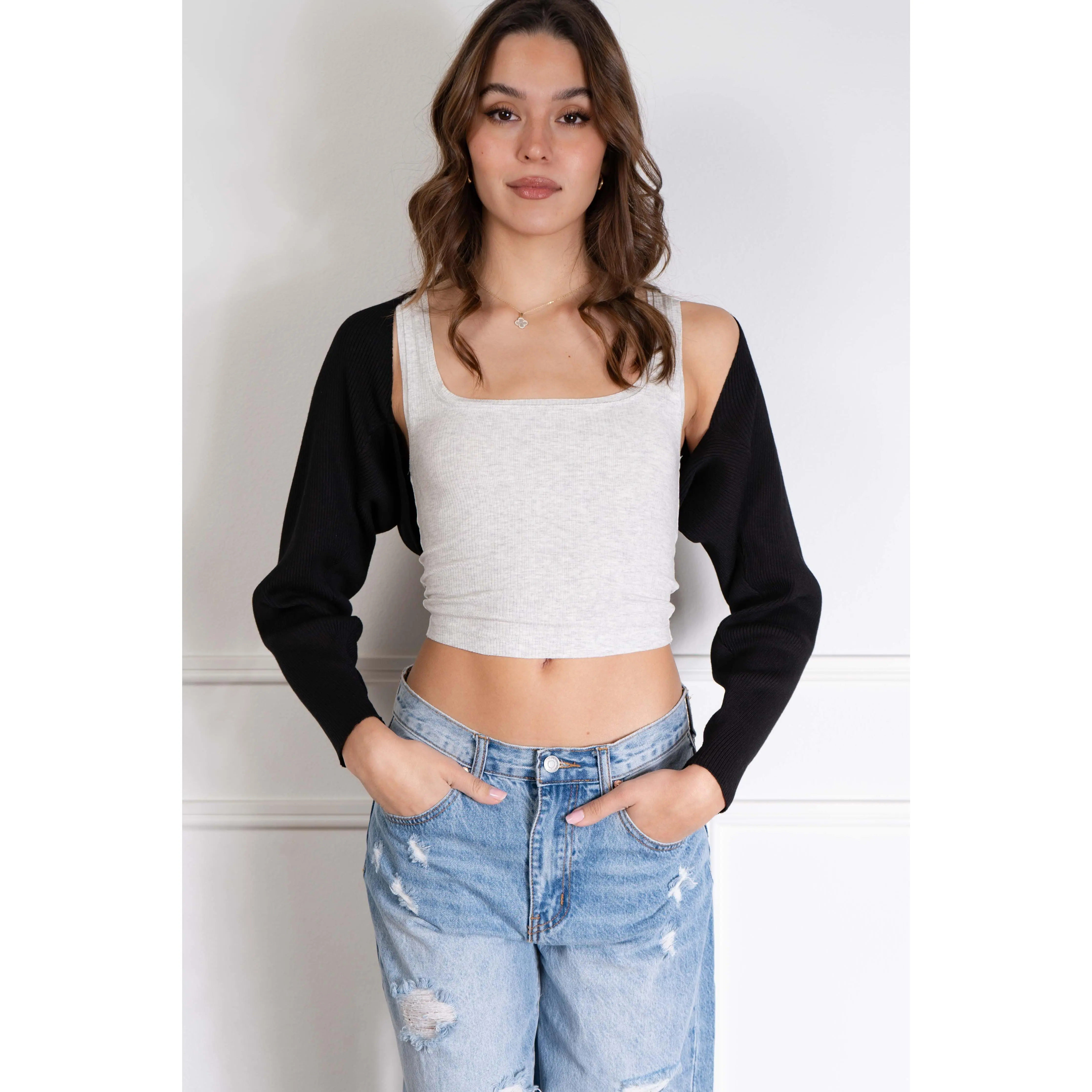 Camille Bolero Sweater