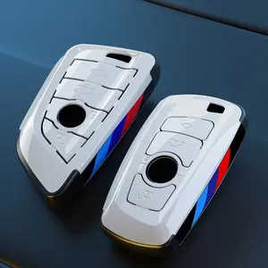 Car Key Case, Car Key Cover, Car Key Protector, Durable & Fashion Car Accessories, Key Accessories Gift for BMW X1 X2 X3 X5 X6 X7 F15 F16 F25 1 2 3 4 5 6 7 Series F10 F20 F30 G20 G30