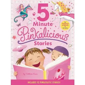 USED-Pinkalicious: 5-Minute Pinkalicious Stories: Includes 12 Pinkatastic Stories! by Kann, Victoria (Hardcover)