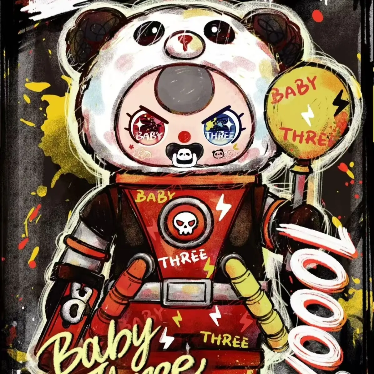 Baby Three Explorer 1000% Custom Collectible Blind Box - TikTok Shop