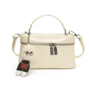 Viral Designer Style Mini Square Purse - Trendy Quilted Crossbody for Her, Aesthetic Compact Handbag for Streetwear OOTD