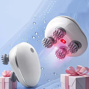 Portable Handheld Head Massager, Automatic Smart Head Scalp Massage Tool, Electric Head Massager for Home & Travel, Relaxation Aid