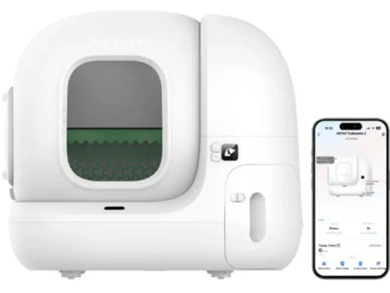 PetKIT PuraMax 2 Smart Self-Cleaning Litter Box with AI Pet Tracking