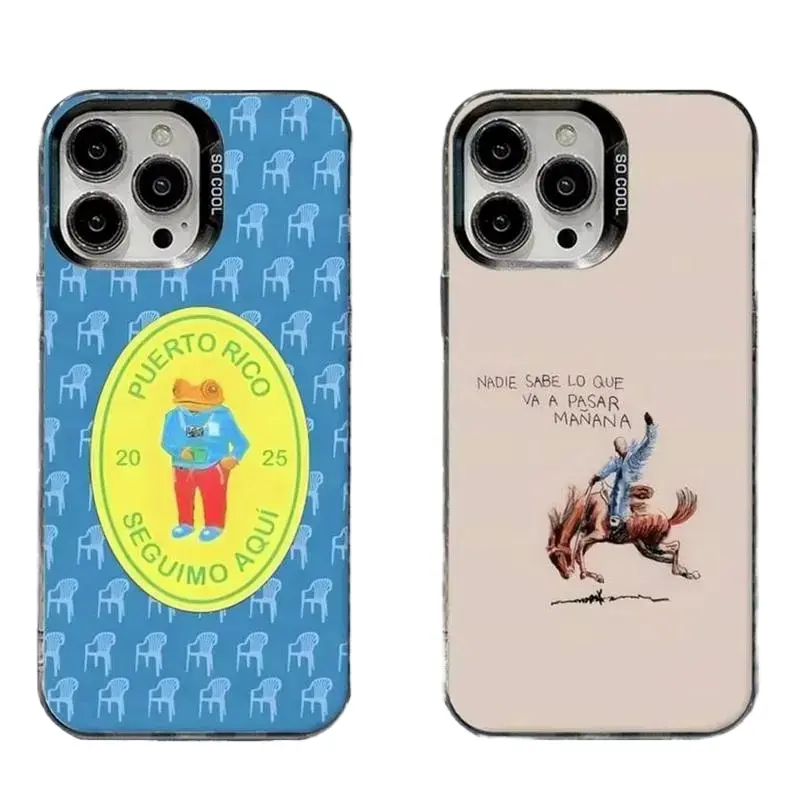 DTMF Bad B-Bunny Phone Case for iPhone 17,16,15,14,13,12 Pro/Max/Plus - Shockproof Matte Casing, Mobile Phone Accessories with Enhanced Protection