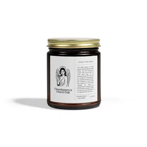 Gag Gift Candle – “Cheeseburgers & Church Guilt” – Funny Home Decor Present – Scented Candle (9oz) Candles