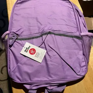 Deal Worthy Purple Backpack that Fits a Laptop with 10% Off Tag