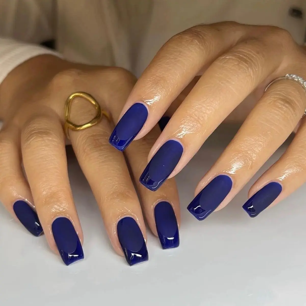DND DC 002 Earth Day Gel and Lacquer Duo nail care nail art blue gel nail