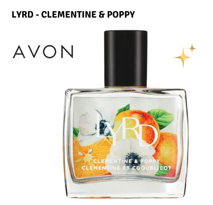 LYRD Clementine & Poppy Eau de Parfum for Women | Fresh Fruity Floral Fragrance