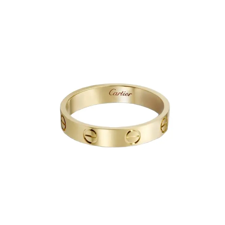 Pre-owned Cartier LOVE Ring Small Model yellow gold,plain,non complete set Pre-owned Cartier LOVE Ring Small Model yellow gold,plain,non complete set