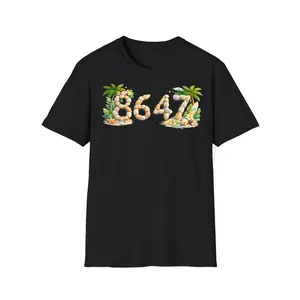 Funny 86 47 8647 Summer Beach Seashells Sea Shells T-Shirt