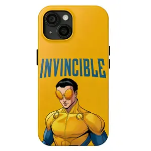 Anime/Cartoon Invincible Young Hero Design Film Phone Case — Compatible with iPhone 17, 16, 15, 14, 13