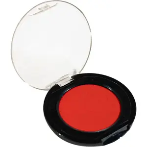 Fingerprint Ink Pad, Quick-Drying & Portable, for Office Notary Supplies, Identification Security ID & Law Enforcement Fingerprint Cards Stamp Pad (Red, 1 Pack