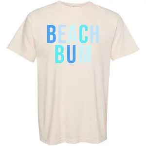 BLUE Beach Bum Comfort Colors T-Shirt 'NLB'