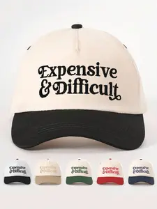 Expensive And Difficult Embroidered Baseball Cap