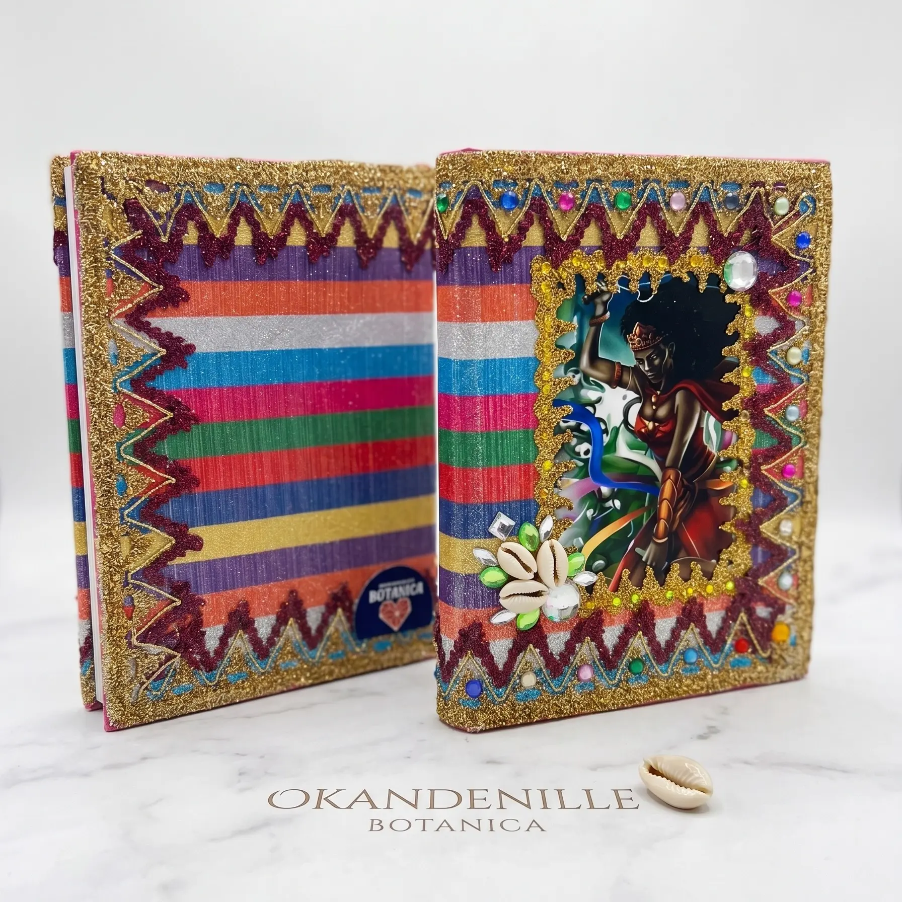 Orisha Oya Themed Ita Notebook - Office Stationery Notebook for Daily Use