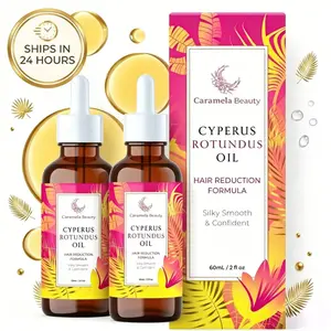 Caramela Beauty Cyperus Rotundus Oil for Natural Hair Reduction