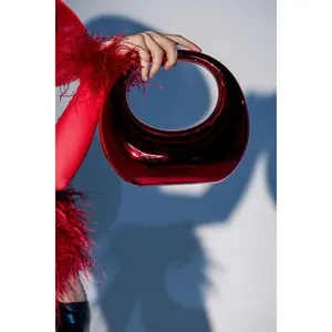 CHERRY ON TOP CHROME PURSE