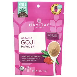 Navitas Organics Organic Goji Powder, 4 oz (113 g)