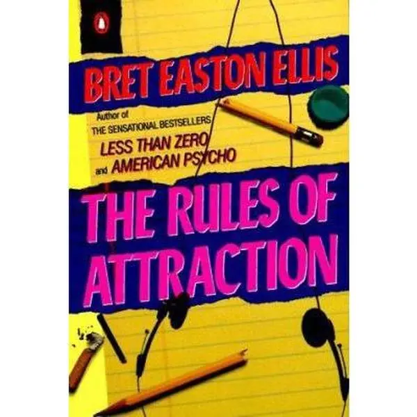 USED Book - The Rules of Attraction (Contemporary American Fiction) by Bret Easton Ellis (Paperback) - english