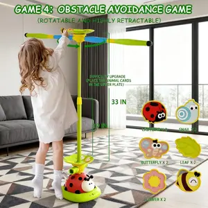 Ladybug Sports Machine, 3+ Years Old, 5-In-1 Electric Jump Rope, Parent-Child Interaction, Easy Storage, Includes Bag