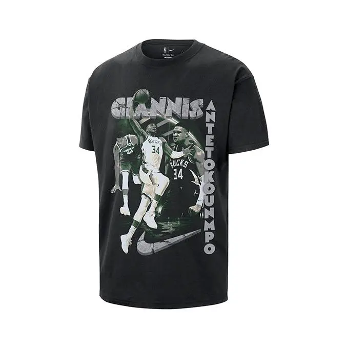 Nike Courtside Giannis Antetokounmpo Milwaukee Bucks T-Shirt