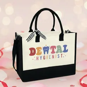 Dental Hygienist Tote Bag - Dental Hygienist Christmas Gift, Dental Assistant Tote Bag, RDH Gift, Xmas Gifts for Dentist MLN4370TDH