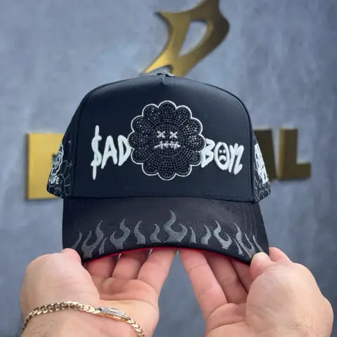 Sad Boyz Flor Color Black - SnapBack Hat Premium Materials