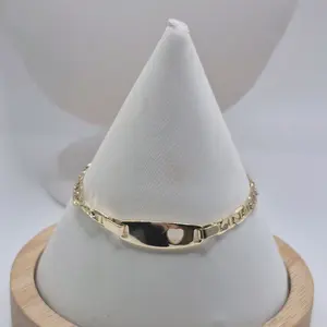 heart bracelet for kids laminated gold