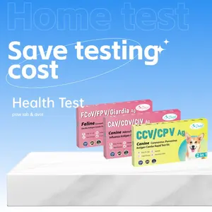 Cats & Dogs Just Rapid Test Pet Health Test Card Precision Environmental Friendly Convenient Operation Card Medical Test Supplies Medical First Aid Kit