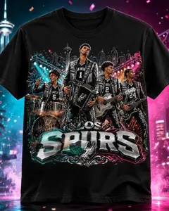 Los Spurs SA Basketball T-shirt, Game Day Shirt