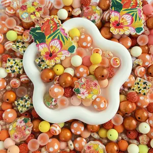 Sunset Paradise Mix Costume Keychain, Fashion Jewelry Accessory