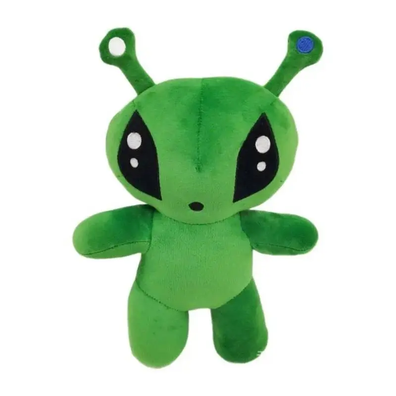 1pc Alien Plush Toy - Cute and Creative Big Green Eyes, Adorable Look, 15-34cm Full Soft Comfort Collectible, Kids Gift for Pretend Play/Decoration, Video Games Themed Stuffed Toy, Cute Kawaii Plush Doll, Huggable Cuddly Toy Pillow