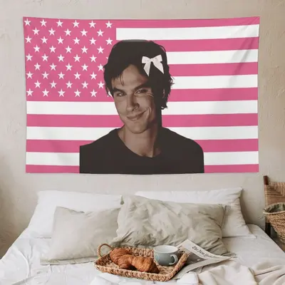 Stefan Salvatore Flag for Room TikTok Shop