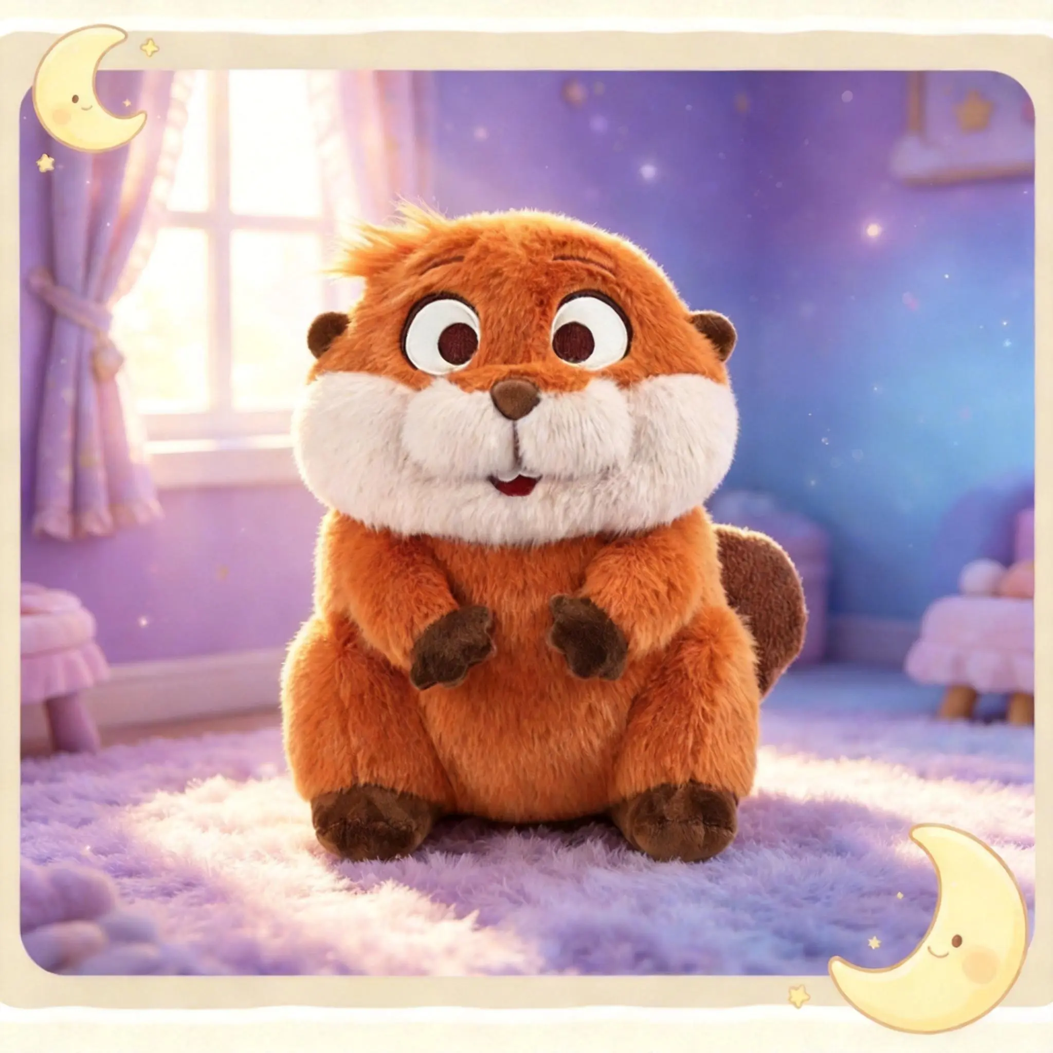 Disney Pixar River Otter Transformation Plan Soft Stuffed Toy - Adorable Design Stuffed Toys, Anime & Manga, Cute Animal Aesthetic, Unisex Plush Hug Pillow, Home Decoration, Birthday Gift, Back To School