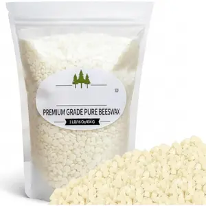 Beeswax Pellets 1 lb, Beeswax Pastilles, Triple Filtered Beeswax, Beeswax for Candle Making,  Beeswax for Beeswax Wraps & Pine   Wraps, Wax for Candle Making, , DIY Projects.