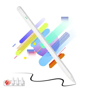 Stylus Pen for iPad (2018–2026), 15-Minute Fast Charging for Apple Pencil, Palm Rejection, Compatible with iPad A16 (11th/10th/9th/8th/7th/6th Gen), iPad Pro (M5/M4/12.9-inch/11-inch), iPad mini (7th/6th/5th Gen), and iPad Air (M3/M2/5th/4th/3rd Gen)