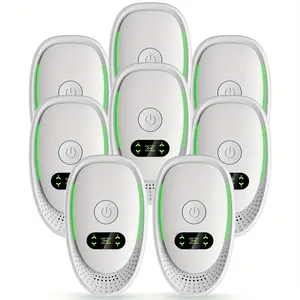 2/4/8pcs Air Purifier Pack - Formaldehyde Smoke & Dust Eliminator, Portable Ozone Sanitizer for Home Office Car Bedroom, Low Power Allergy Relief Air Cleaner