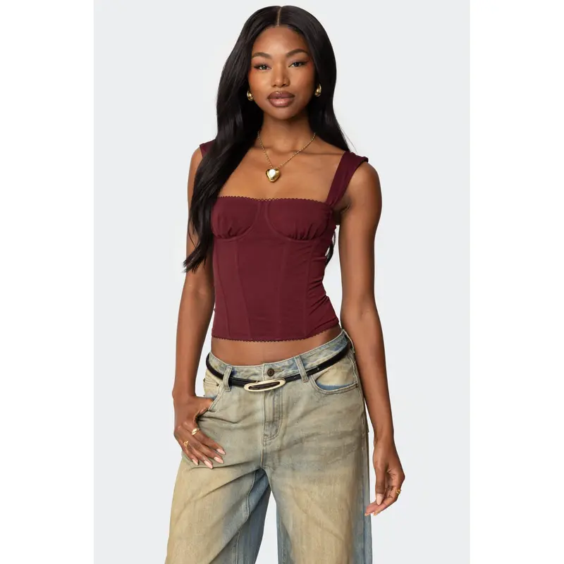 Marcella Wide Strap Corset