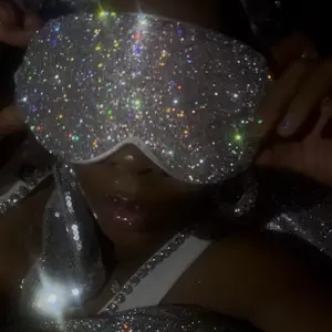 Real Mulberry Silk Crystal Sleep Mask